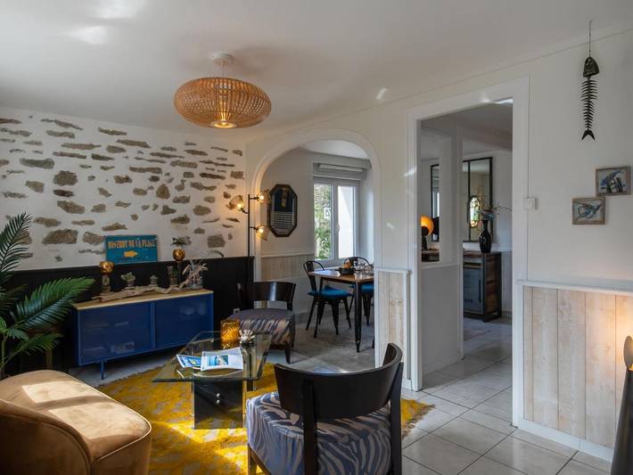 Maison de vacances pour 4 personnes, avec jardin et terrasse