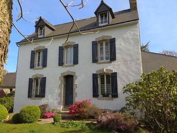 Chambre d’hôte pour 3 personnes, avec jardin à Querrien