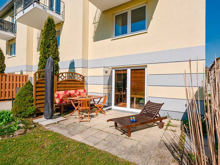 Ferienwohnung für 4 Personen, mit Terrasse und Garten in Gelbensande - 2