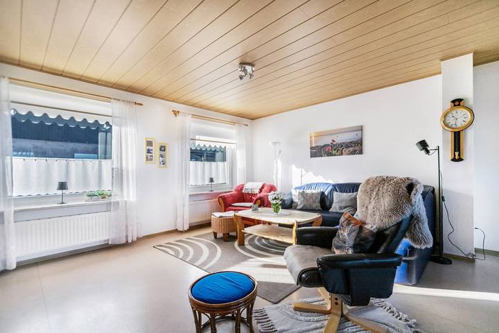 Ferienhaus für 4 Personen, mit Garten und Seeblick in Brodersby