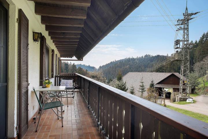 Ferienwohnung für 4 Personen, mit Garten in Oberharmersbach
