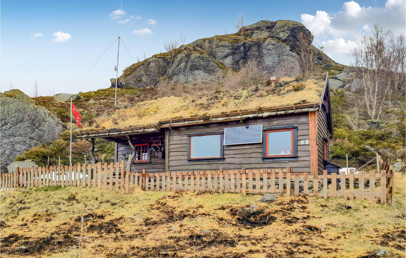Ferienhaus für 8 Personen mit Garten in Etne