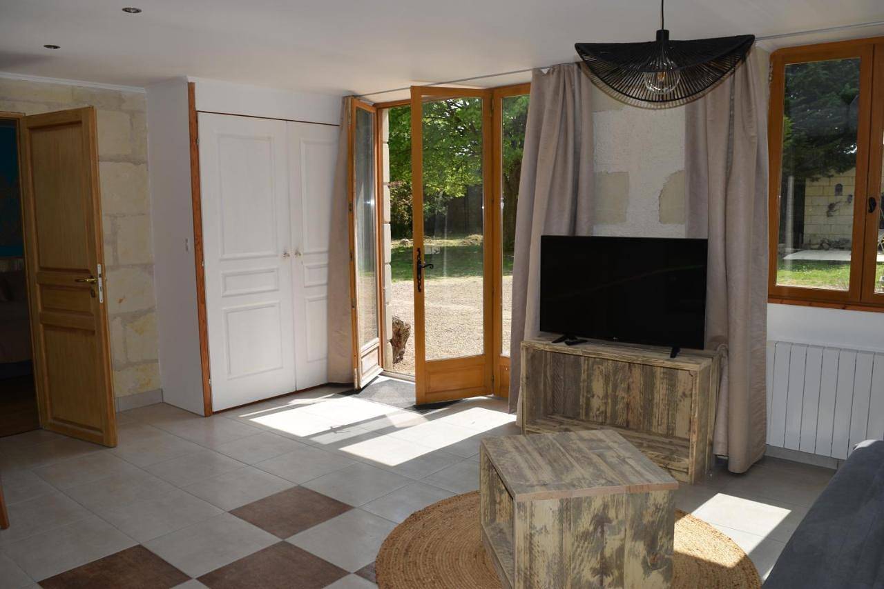 Appartement entier, Zélie Gîte in Ambillou-Château, Vallée de la Loire