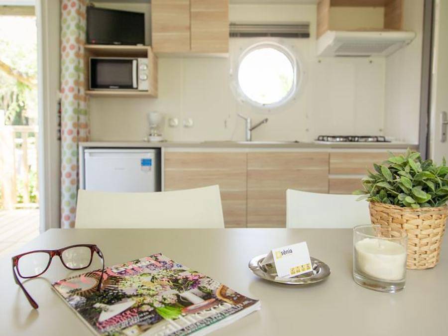 Camping Sènia Tucan - Mobilhome 4 personas - Helia Smart in Lloret de Mar, Costa Brava