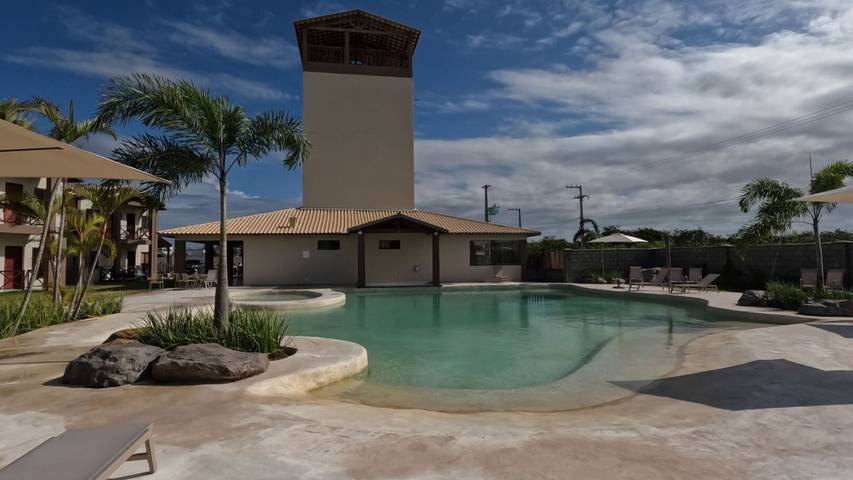 Casa de férias para 8 pessoas, com piscina e varanda no Maranhão