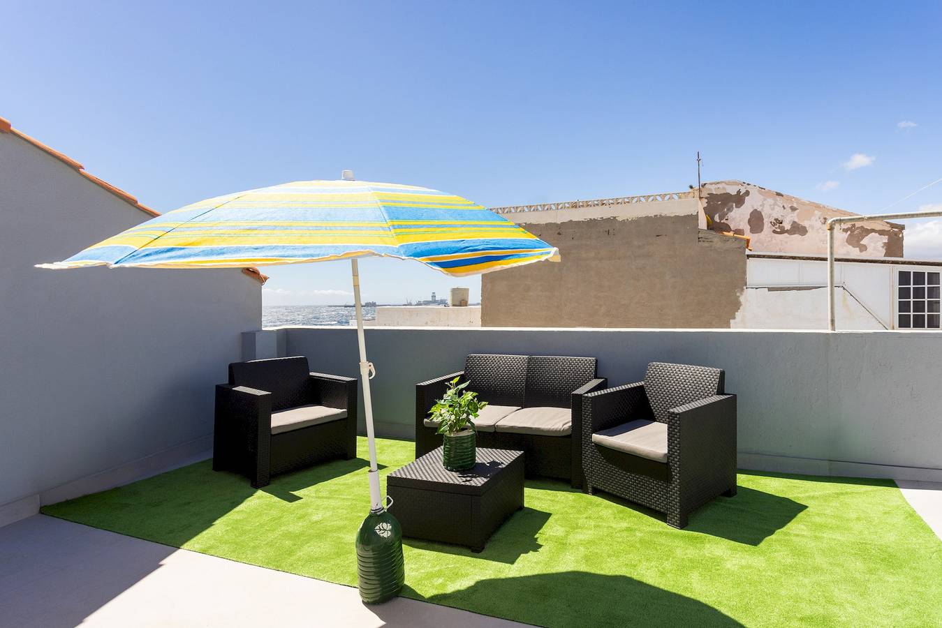 Ganze Wohnung, Ferienwohnung für 4 Personen mit Terrasse in Las Maretas, Arico