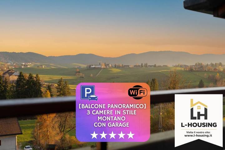 Appartamento per 6 persone, con panorama e terrazza, con animali domestici a Gallio
