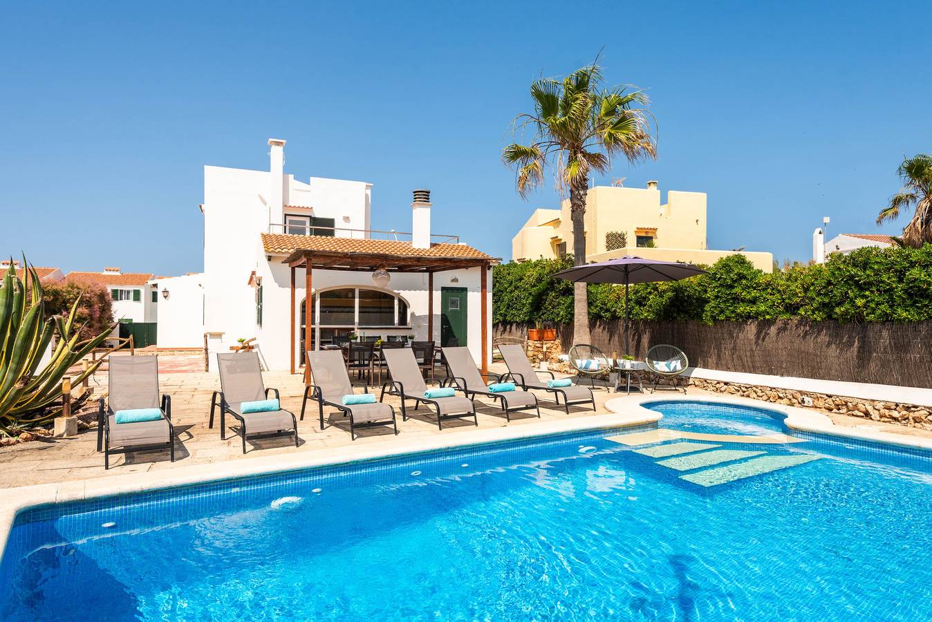 Chalet para 5 Personas en Cala Blanes, Ciudadela