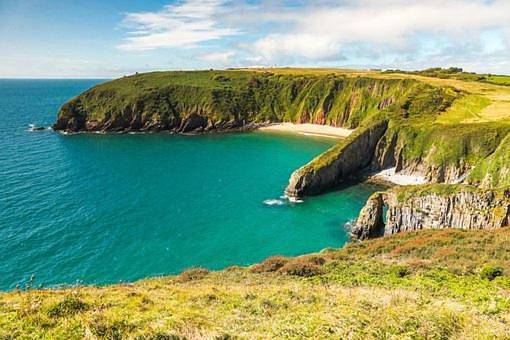 Double Room with Garden View in Manorbier, Pembrokeshire