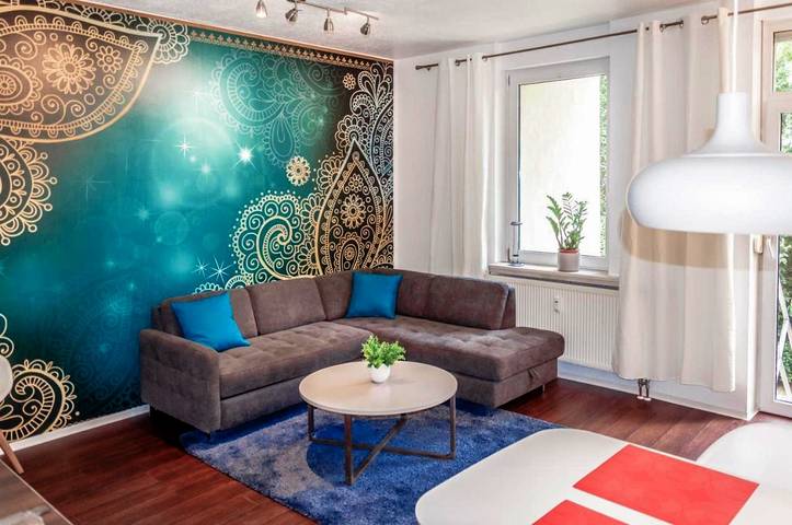 Ferienwohnung für 3 Personen, mit Ausblick und Garten in Halle - 4