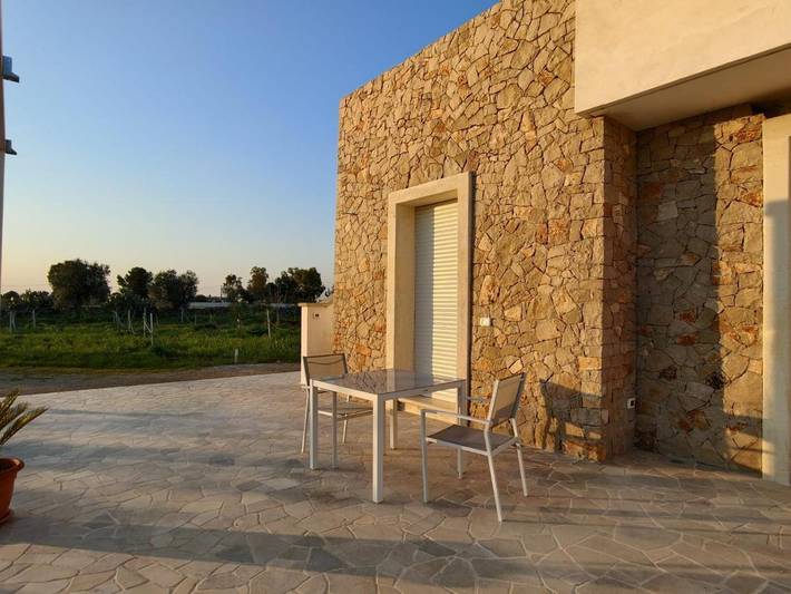 Appartamento per 2 persone, con Balcone e Terrazza nonché Giardino e Panorama a Soleto