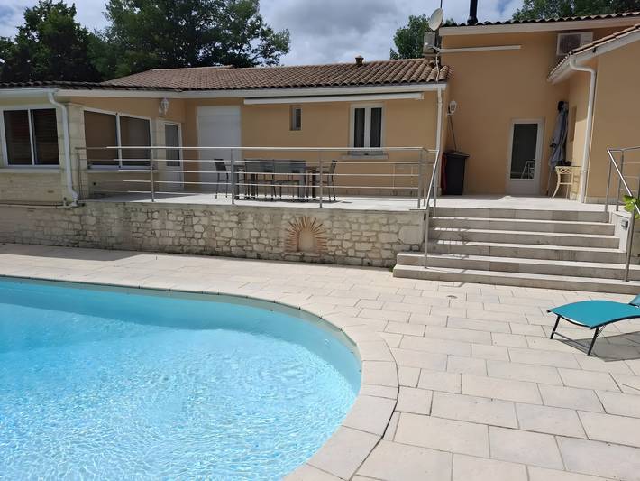Maison de vacances pour 8 personnes, avec jardin