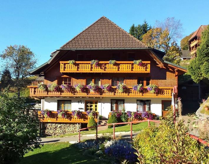 Ferienwohnung für 6 Personen, mit Ausblick und Garten sowie Sauna in Todtnau