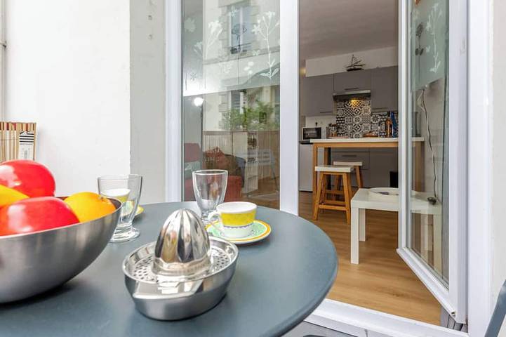 Appartement de vacances pour 2 personnes, avec Balcon