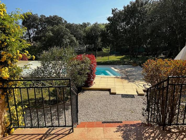Location de vacances pour 4 personnes, avec piscine ainsi que terrasse et jardin à Garrigues-Sainte-Eulalie - 4