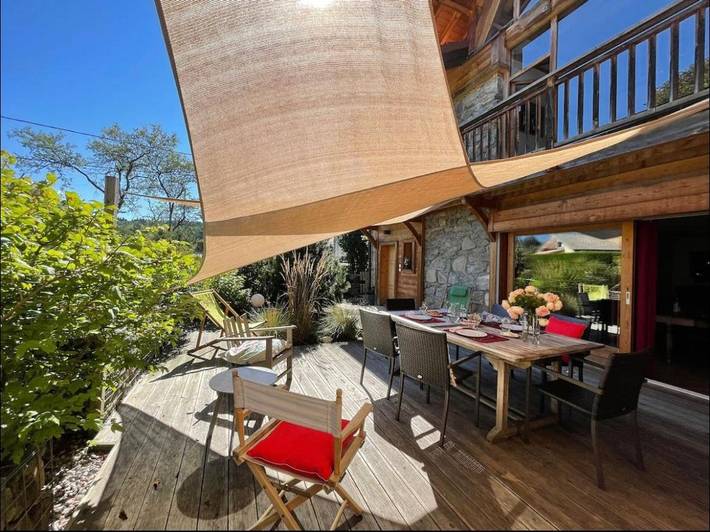 Chambre d’hôte pour 2 personnes, avec Balcon et Terrasse ainsi que Jardin et Vue à Champanges
