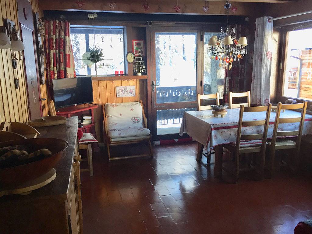 Appartement entier, Le Chardon Bleu : appart. aux pieds des pistes in Vars, Région de Briançon