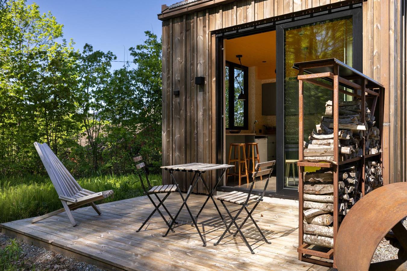 Mikrohuset Gul - 20 min fra Osl - Kunst - Sauna in Viken