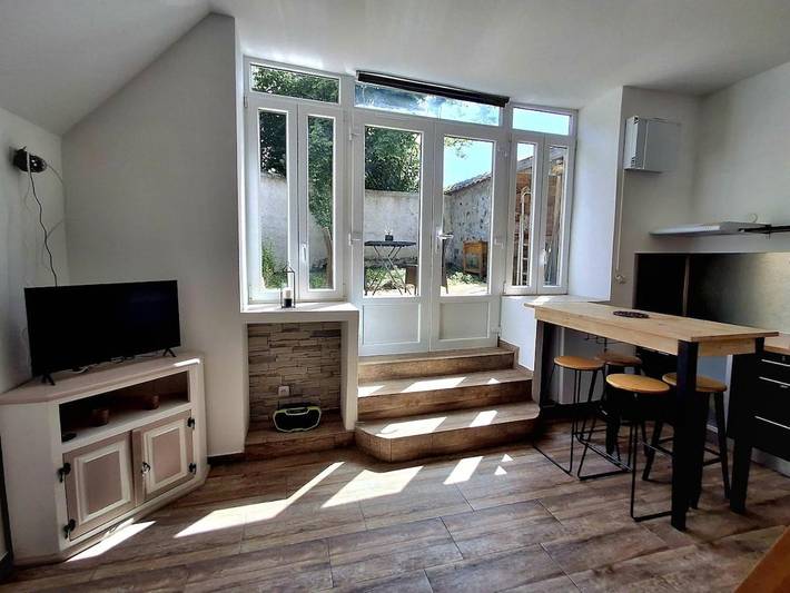 Gîte pour 4 personnes, avec jardin et terrasse, animaux acceptés à Champagne-sur-Seine