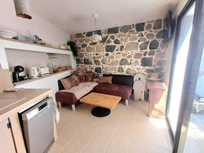 Appartement de vacances pour 2 personnes, avec terrasse, animaux acceptés