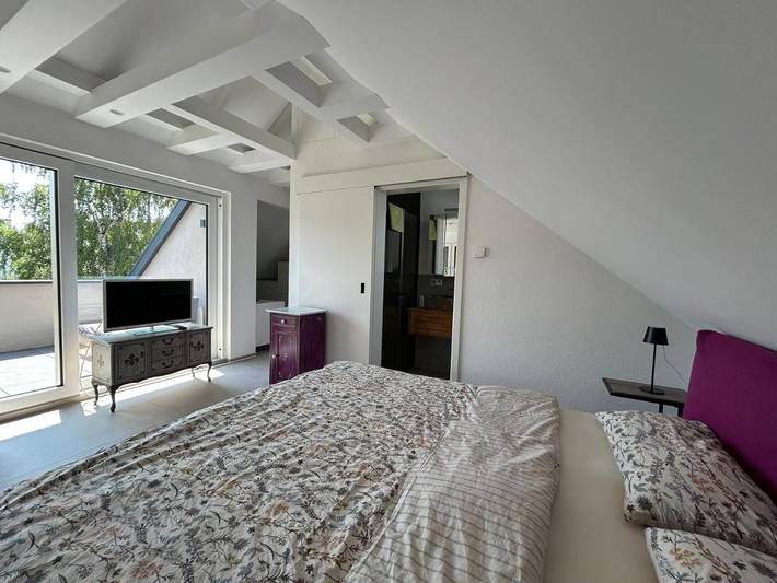 Appartement de vacances pour 3 personnes, avec terrasse et vue, animaux acceptés