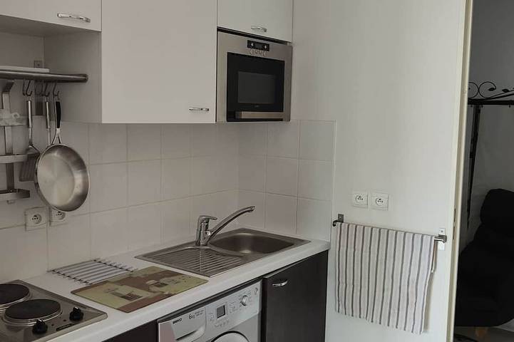 Ganze Wohnung, Studio with a breathtaking view of the Prince Palace & Mediterranean Sea in Beausoleil, Mittelmeerküste (Frankreich)