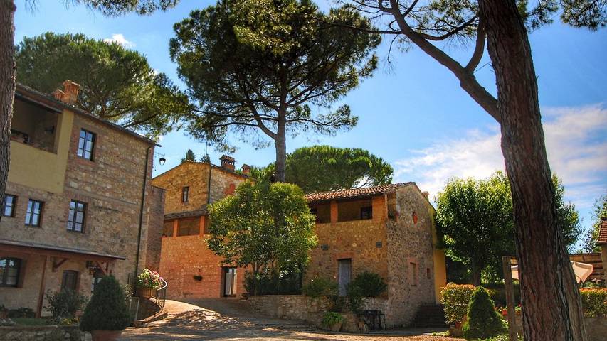 Maison de vacances pour 5 personnes, avec jardin et piscine à Colle di Val d'Elsa