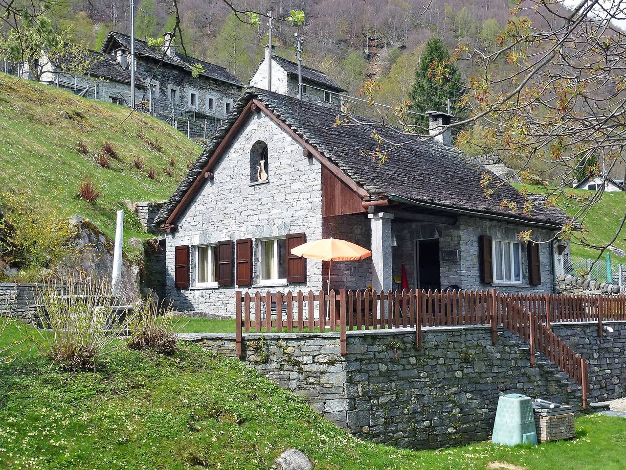 La Rustica in Brione, Tessiner Alpen