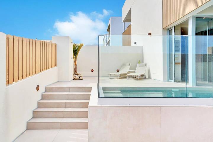 Casa rural para 6 personas, con Balcón y Terraza además de Jardín y Piscina en Fasnia - 4
