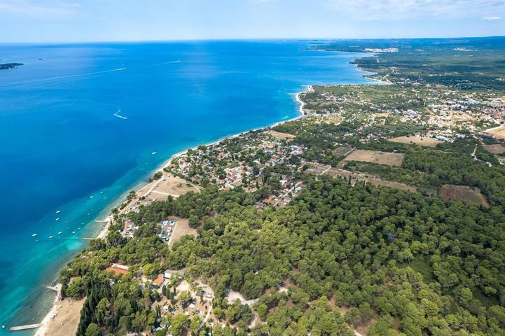 Camping voor 4 personen, met Terras en Tuin in Fažana