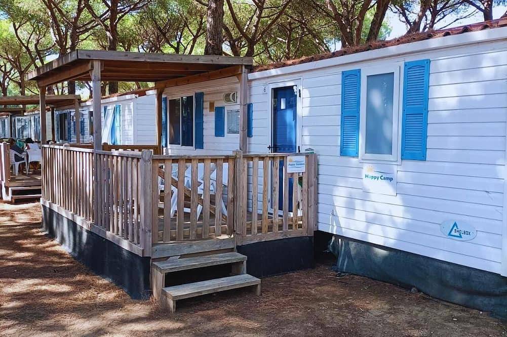 Lido di Sesto Camping Boats Mobilehome Happy Easy für 6 Personen in Comune di Sesto Calende, Lago Maggiore (Lombardei)