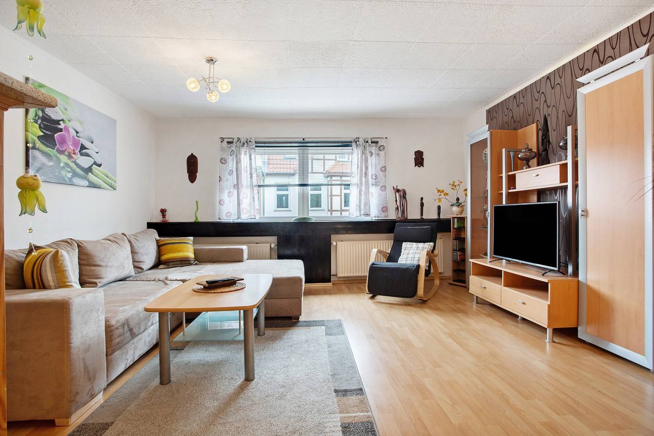 Ganze Wohnung, Ferienwohnung Tierfreundlich 70 qm mit gemeinsamer Terrasse und Wlan in Barth, Vorpommern-Rügen