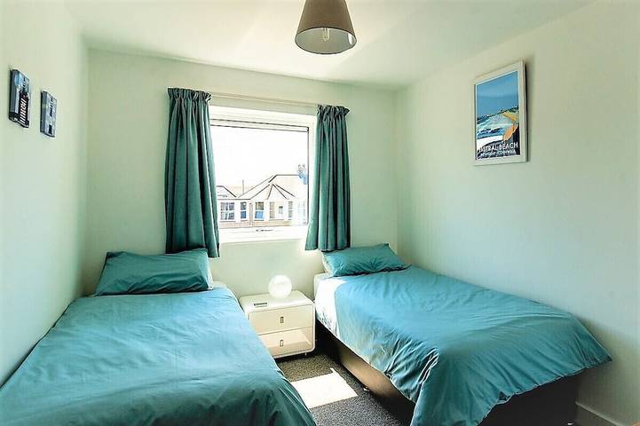 Appartement entier, Appartement Ocean 1 surplombant la plage de Fistral in Newquay, Cornouailles
