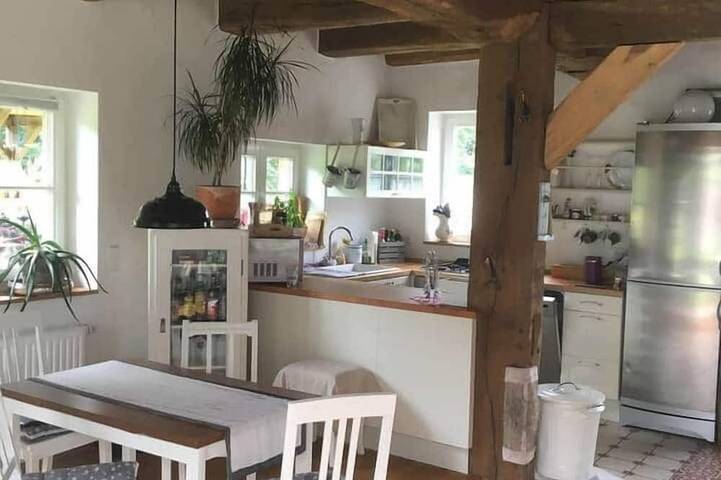 Ferienhaus für 5 Personen, mit Terrasse und Garten sowie Sauna in Warendorf