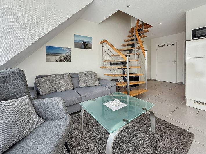 Ferienwohnung mit Meerblick für 4 Personen, mit Balkon