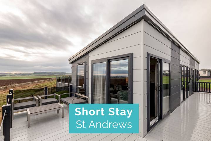Glamping for 4 people, with Ocean view and Balcony as well as Sauna in Fife region
