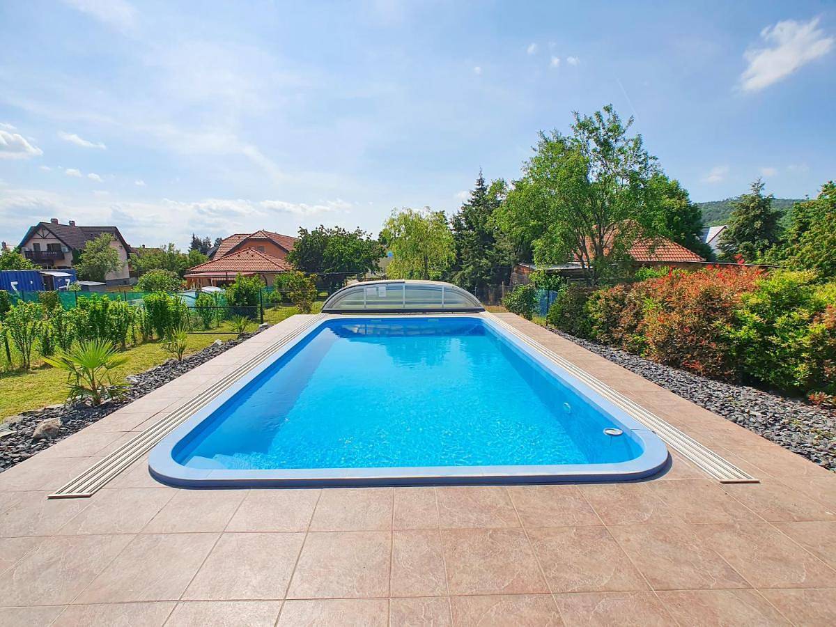 No 68 holiday house Tünde with covered swimming pool in Balatongyörök, Balaton Hochland Nationalpark