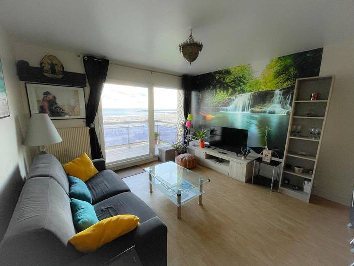 Gîte pour 4 personnes, avec vue et terrasse dans Blériot Plage - 2