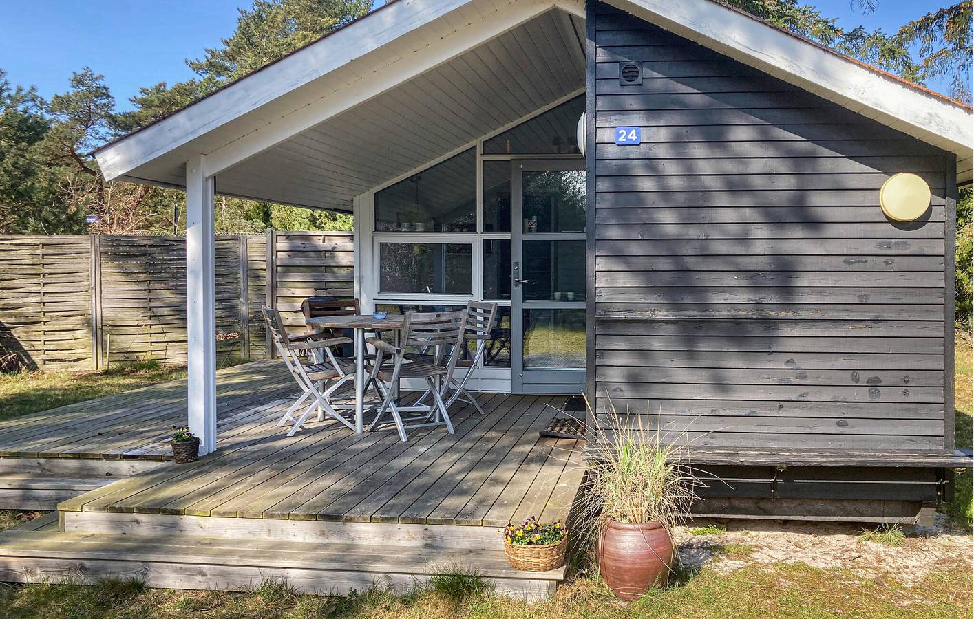 Ferienhaus für 4 Personen mit Terrasse in Balka Strand, Bornholm