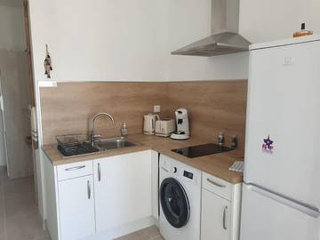 Gîte pour 2 personnes, avec vue et terrasse, animaux acceptés dans Plage Sarrail   Rive Gauche