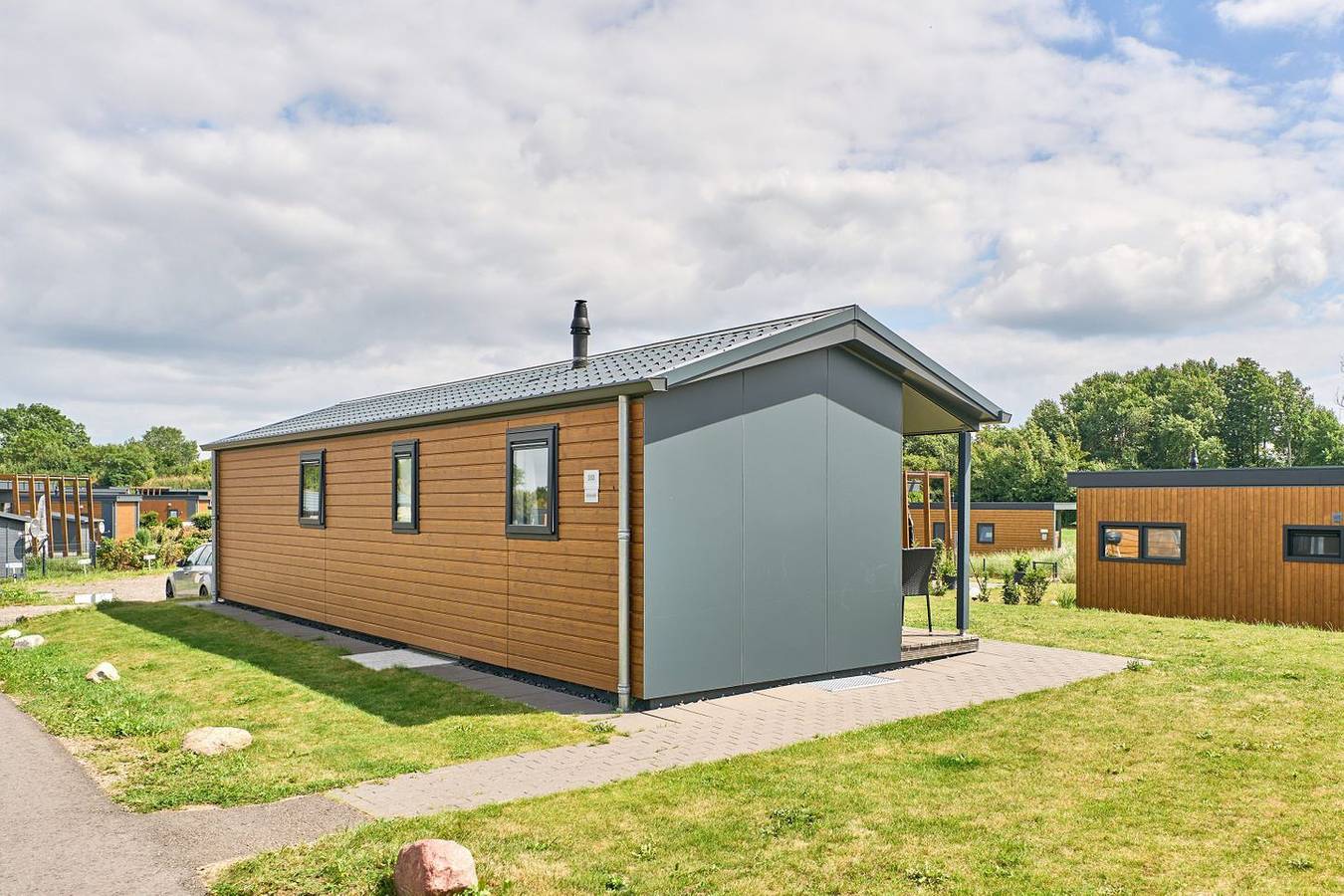 Freistehendes Ferienhaus Seebrise am See mit Terrasse und Wlan in Süsel in Süsel, Ostholstein