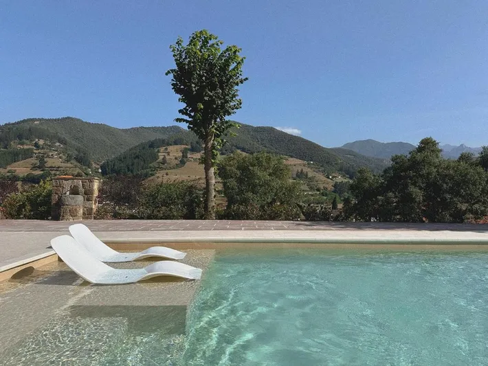 Aparthotel para 3 personas, con jardín además de piscina y vistas - 1