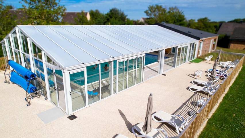 Parc de vacances pour 5 personnes, avec piscine et terrasse, animaux acceptés à Veules-les-Roses - 4