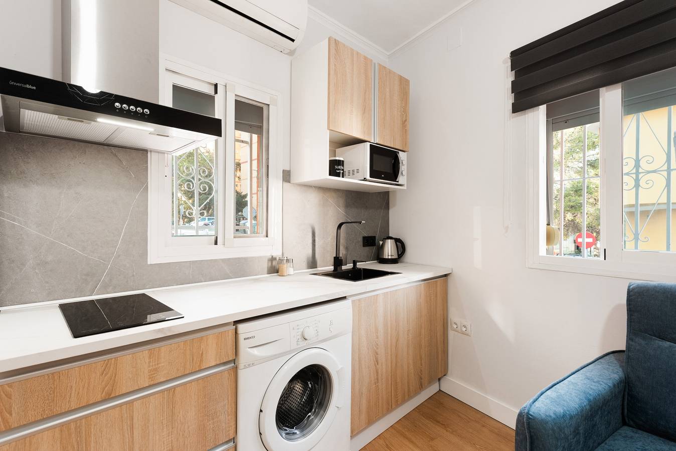 Apartamento inteiro, Apartamento 'Auromar 1' com Wi-Fi e Ar Condicionado in Ciudad Jardín (Málaga), Malaga