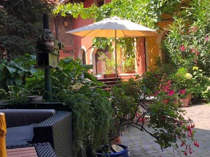 Casa de huéspuedes para 2 personas, con vistas y terraza en Landau