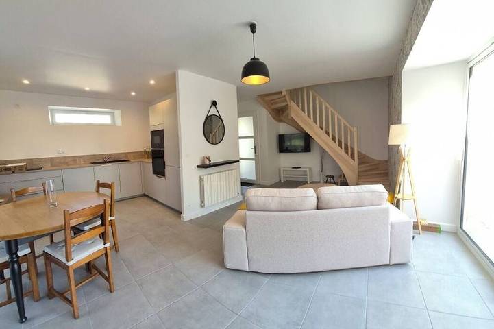 Location de vacances pour 4 personnes, avec jardin à Saint-Lô-d'Ourville