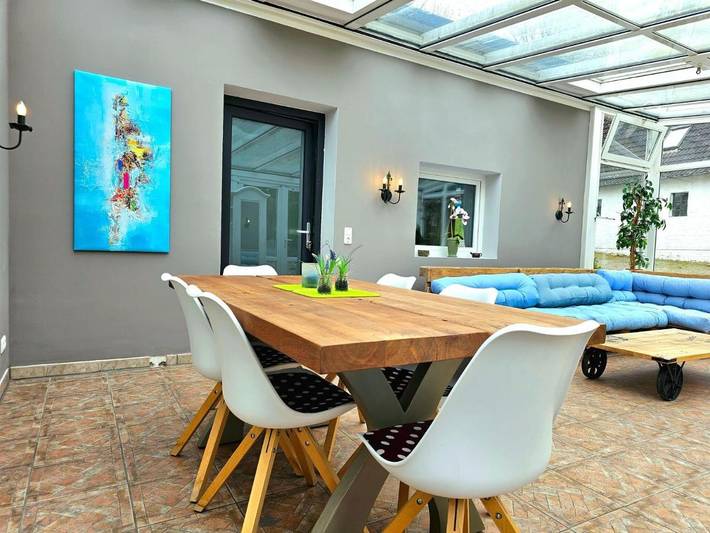 Ferienwohnung für 5 Personen, mit Terrasse und Garten sowie Seeblick in Selk - 4