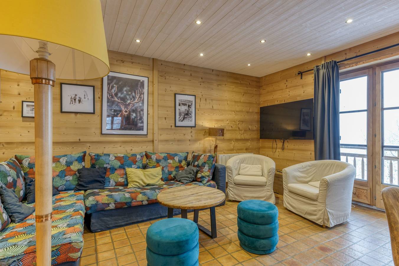 Chalet 'Le Flocon Grand 4 Étoiles' mit Bergblick, privater Terrasse und Wi-Fi in Villard-Reculas, Nationalpark Écrins