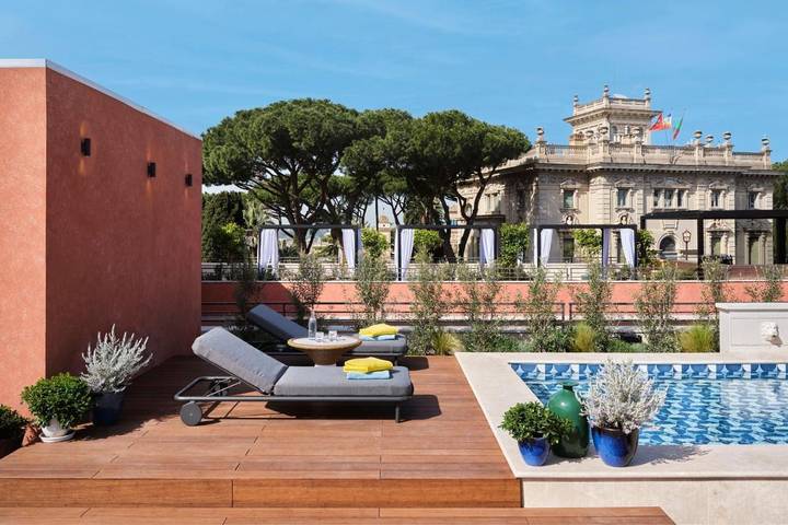 Hotel per 2 persone, con giardino in Scalinata di Trinità dei Monti