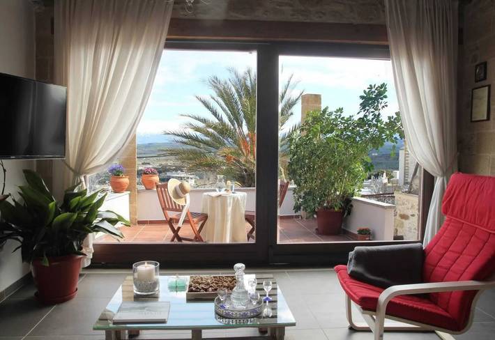 Villa for 4 personer, dyr tillatt i Platanias Kommune